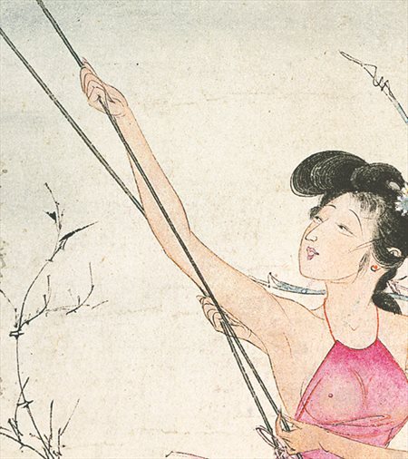 黄山-胡也佛的仕女画和最知名的金瓶梅秘戏图